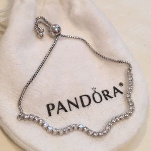 Pandora Sparkling Strand Bracelet
